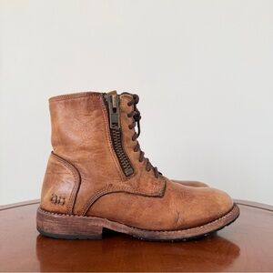 Bed Stu Tactic Trek Distressed Leather Combat Boots | US 6.5